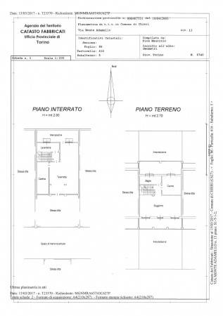 Piano interrato e piano terreno